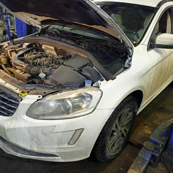 Замена обгонной муфты генератора Volvo XC60