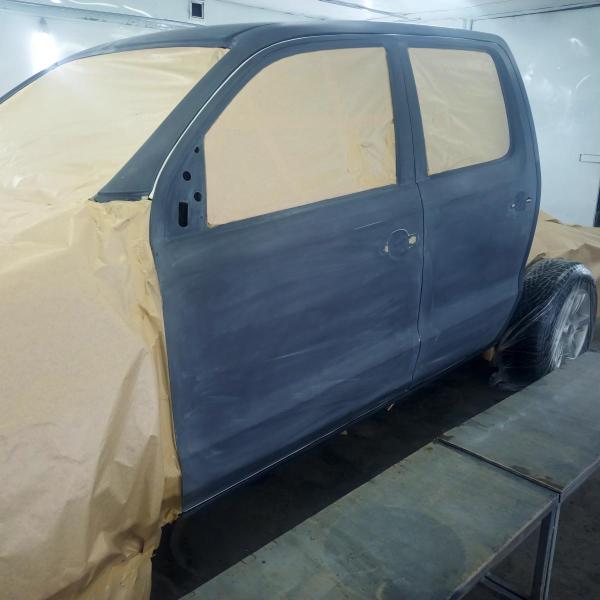 Полная покраска кузова Volkswagen Amarok
