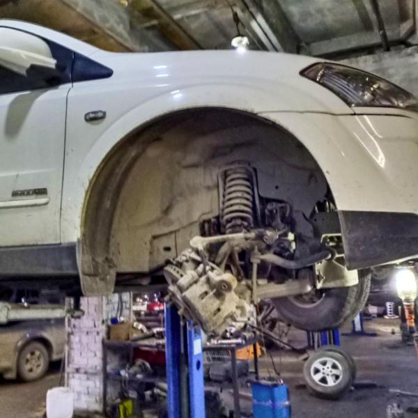 Замена наружнего шруса SsangYong Kyron